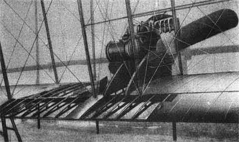 Двигатель Рено (220 л.с.) на самолете Илья Муромец