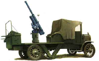 76,2-мм зенитная пушка Лендера обр.1915 г. на шасси 'Руссо-Балт'
