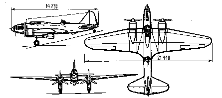 самолет ДБ-3Ф