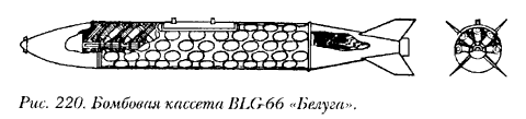 Французская бомбовая кассета BLG-66 Белуга