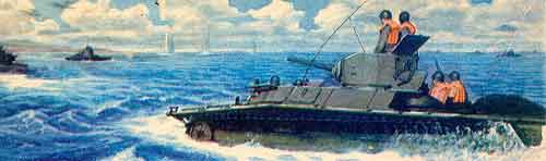 Американский плавающий танк LVT (А) (2)